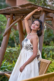 Casual Resort Wear Dress With Embroidery